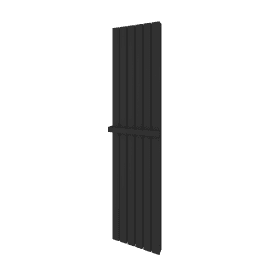 Eastbrook Hadleigh Towel Hanger 275mm Matt Black   86.0318