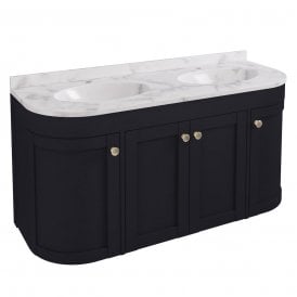 Eastbrook Hardwick 1200mm Double Wall Hung Vanity Unit Anthracite   36.2023