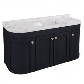 Eastbrook Hardwick 1200mm Single Bowl Wall Hung Vanity Unit Anthracite   36.2021