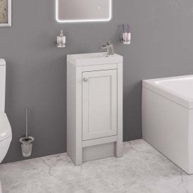 Eastbrook Hardwick 39cm Traditional Unit Matt White   36.0024