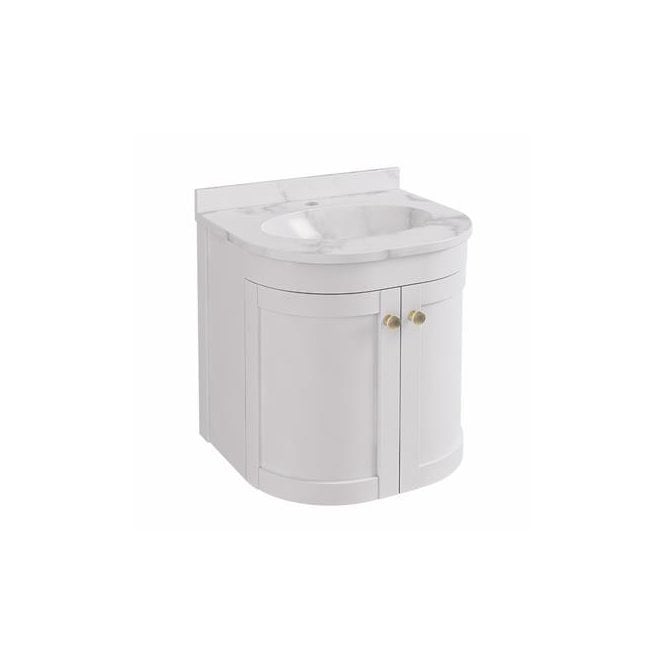 Eastbrook  Hardwick 50cm Wall Hung Unit Matt White   36.2011