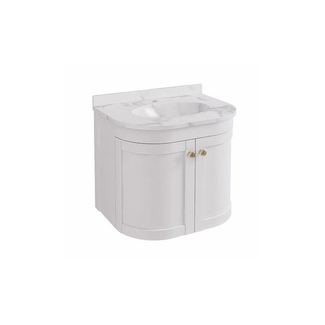 Eastbrook  Hardwick 60cm Wall Hung Unit Matt White   36.2013