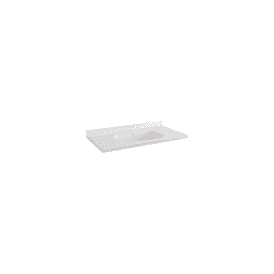 Eastbrook Hardwick 900mm Polymarble Square Basin White   36.2042
