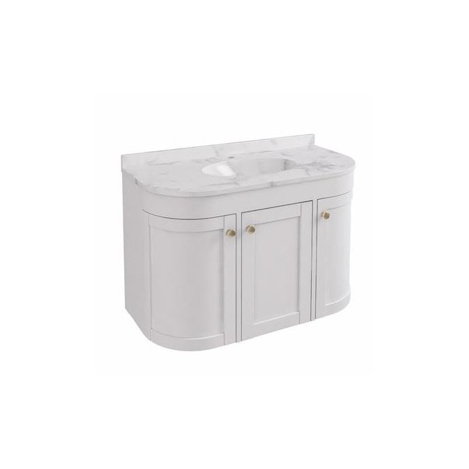 Eastbrook  Hardwick 900mm Wall Hung Unit Matt White   36.2015