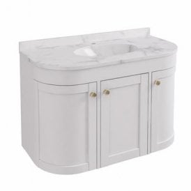 Eastbrook Hardwick 900mm Wall Hung Unit Matt White   36.2015