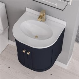 Eastbrook Hardwick 90cm Basin Polymarble White   36.2017