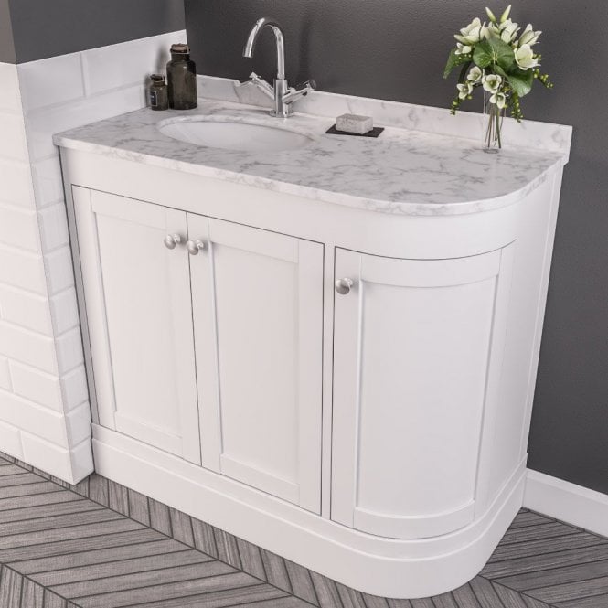 Eastbrook  Hardwick Quartz Corner 90cm Basin Left Hand   36.4005