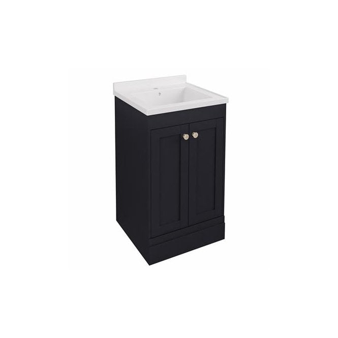 Eastbrook  Hardwick Straight 500mm Floor Standing Unit Anthracite   36.2031