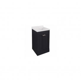 Eastbrook Hardwick Straight 500mm Floor Standing Unit Anthracite   36.2031