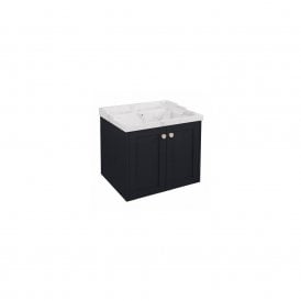 Eastbrook Hardwick Straight 600mm Wall Hung Anthracite   36.2058