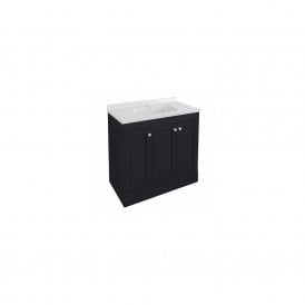 Eastbrook Hardwick Straight 900mm Floor Standing Unit Anthracite   36.2041