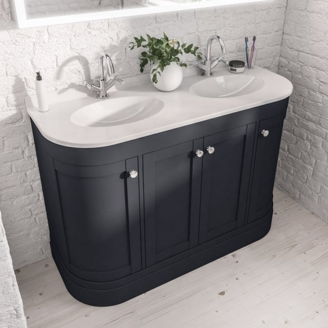 Eastbrook  Hardwick Traditional Double Bowl Polymarble Basin   36.4014