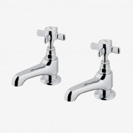 Eastbrook Haymarket Luxury Basin Taps Chrome   79.0008