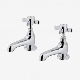 Eastbrook Haymarket Luxury Basin Taps Chrome   79.0008