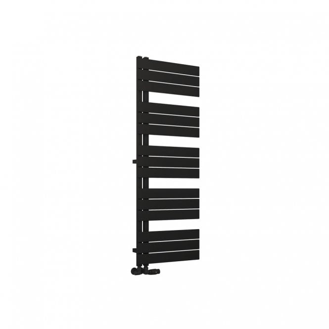 Eastbrook  Helmsley 1400mm x 500mm Towel Rail Matt Black   89.0642