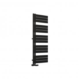 Eastbrook Helmsley 1400mm x 500mm Towel Rail Matt Black   89.0642
