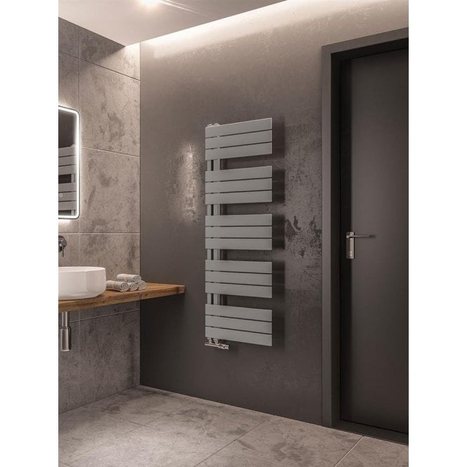 Eastbrook  Helmsley 1400mm x 500mm Towel Rail Matt Grey   89.0626