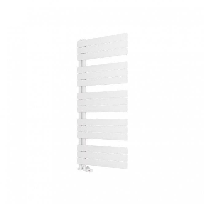 Eastbrook  Helmsley 1400mm x 600mm Towel Rail Matt White   89.0619