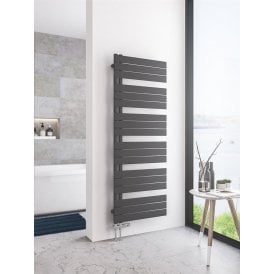 Eastbrook Helmsley 1640mm x 600mm Towel Rail Matt Anthracite   89.0637