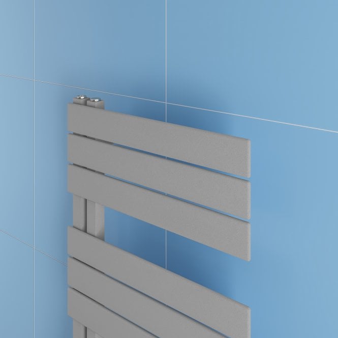 Eastbrook  Helmsley 800mm x 500mm Towel Rail Matt Grey   89.0622