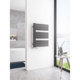 Eastbrook Helmsley 800mm x 600mm Towel Rail Matt Anthracite   89.0631