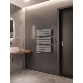 Eastbrook Helmsley 800mm x 600mm Towel Rail Matt Grey   89.0623