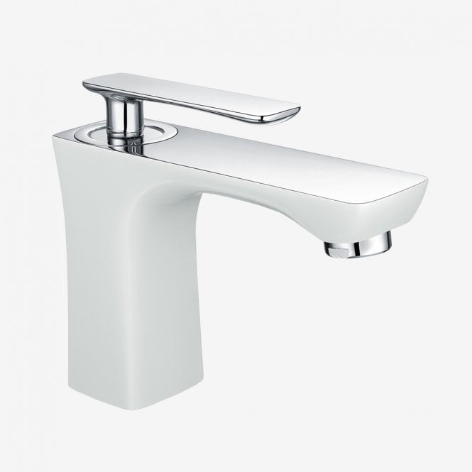 Eastbrook  Helston Basin Mono Inc Waste Matt Textured White/Chrome   93.0073