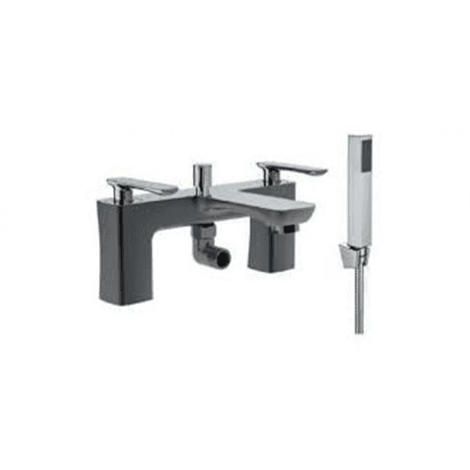 Eastbrook  Helston Bath/Shower Mixer Inc Kit Smooth Matt Anthracite   93.0018