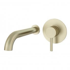 Eastbrook Heyford Wall Mounted Bath Filler Brushed Brass   79.1009