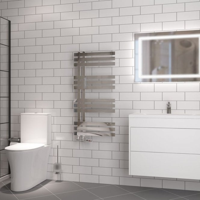 Eastbrook  Hurley 1000mm x 500mm Towel Rail Chrome   89.1727