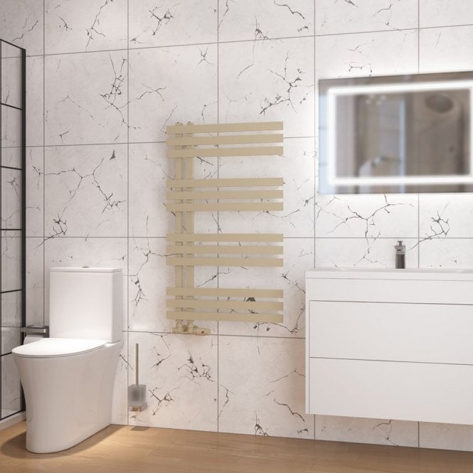 Eastbrook  Hurley 1000mm x 600mm Towel Rail Matt Cappuccino   89.1722