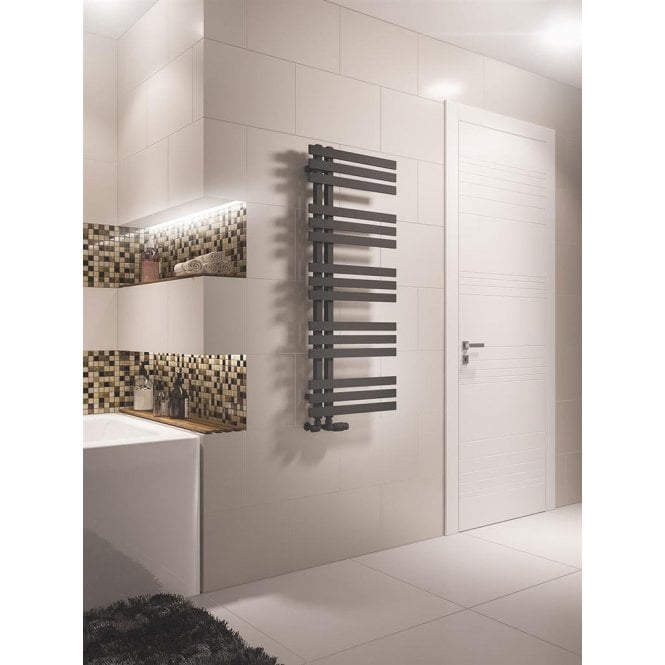 Eastbrook  Hurley 1200mm x 500mm Towel Rail Matt Anthracite   89.0550
