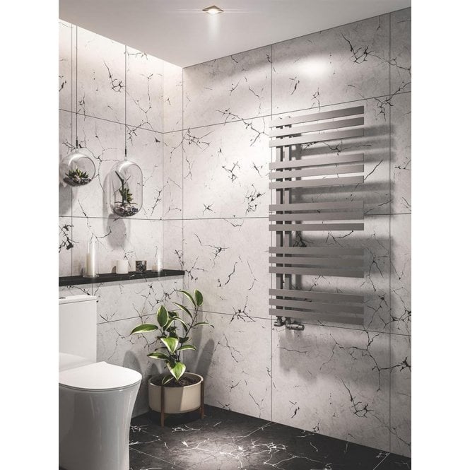 Eastbrook  Hurley 1200mm x 600mm Towel Rail Matt Grey   89.0557
