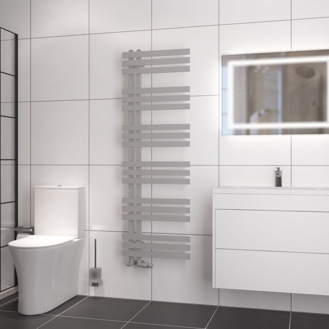 Eastbrook  Hurley 1500mm x 500mm Towel Rail Matt Grey   89.1731