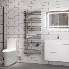 Eastbrook Hurley 1500mm x 600mm Towel Rail Chrome   89.1740