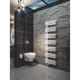Eastbrook Hurley 1800mm x 500mm Towel Rail Matt White   89.0546