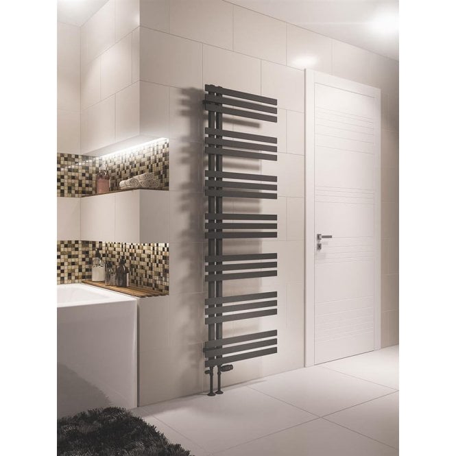 Eastbrook  Hurley 1800mm x 600mm Towel Rail Matt Anthracite   89.0553