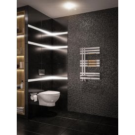 Eastbrook Hurley 800mm x 500mm Towel Rail Chrome   89.0566