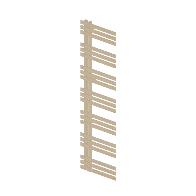 Eastbrook  Hurley 800mm x 500mm Towel Rail Matt Cappuccino   89.0560