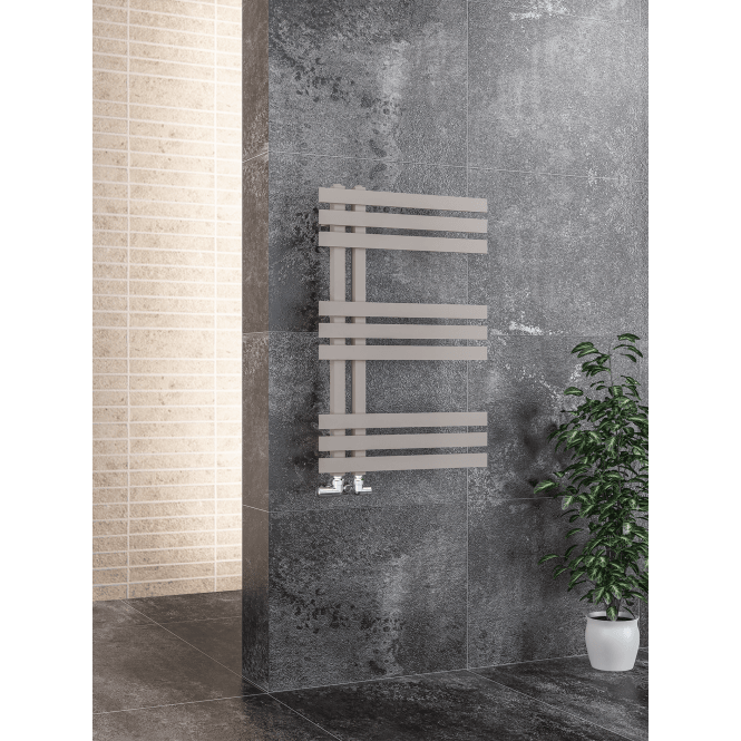 Eastbrook  Hurley 800mm x 500mm Towel Rail Matt Grey   89.0554