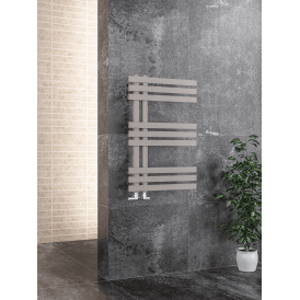 Eastbrook Hurley 800mm x 500mm Towel Rail Matt Grey   89.0554
