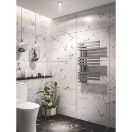 Eastbrook Hurley 800mm x 500mm Towel Rail Matt Grey   89.0554