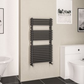 Eastbrook Imperia 2 Column Multirail 1140mm x 600mm Matt Anthracite   41.0828