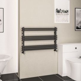Eastbrook Imperia 2 Column Multirail 612mm x 1000mm Matt Anthracite   41.0823