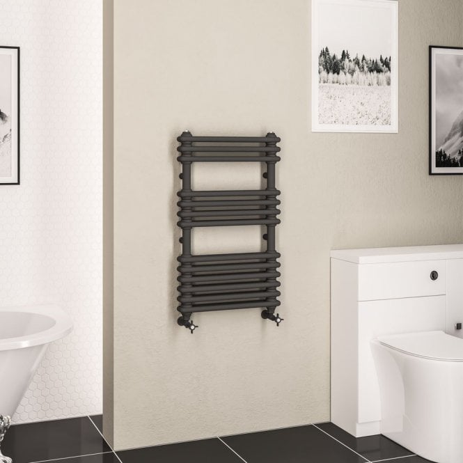 Eastbrook  Imperia 2 Column Multirail 832mm x 500mm Matt Anthracite   41.0824