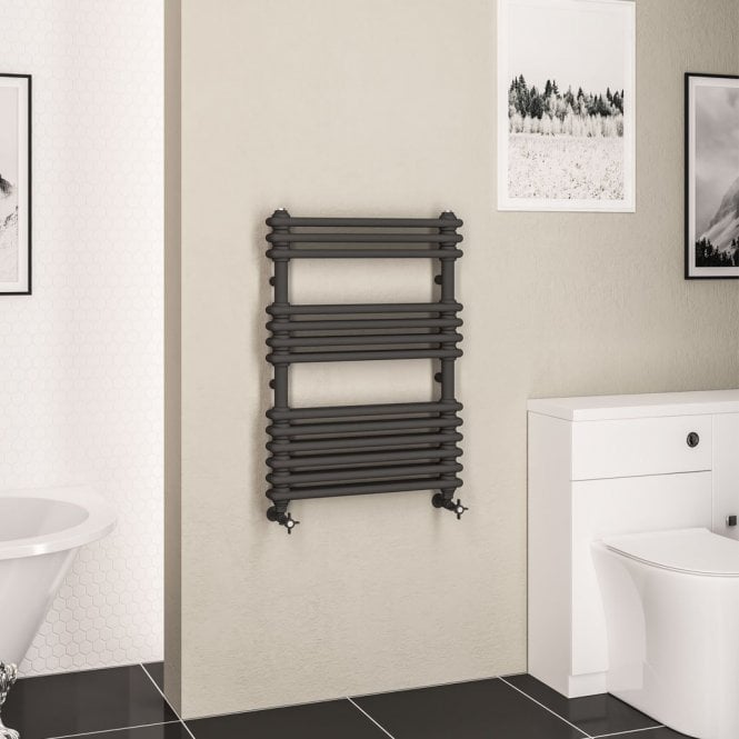 Eastbrook  Imperia 2 Column Multirail 832mm x 600mm Matt Anthracite   41.0827