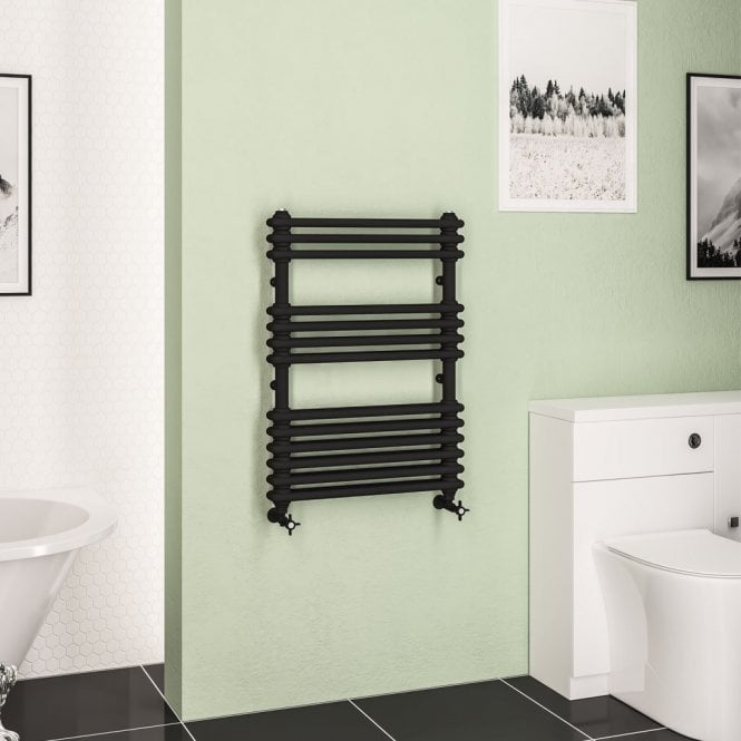 Eastbrook  Imperia 2 Column Multirail 832mm x 600mm Matt Black   41.0835