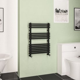 Eastbrook Imperia 2 Column Multirail 832mm x 600mm Matt Black   41.0835