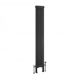Eastbrook Imperia 2 Column Radiator 1800mm x 290mm Matt Anthracite   41.0400