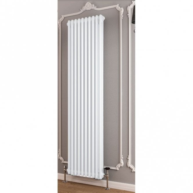 Eastbrook  Imperia 2 Column Radiator 1800mm x 380mm Gloss White   41.0341